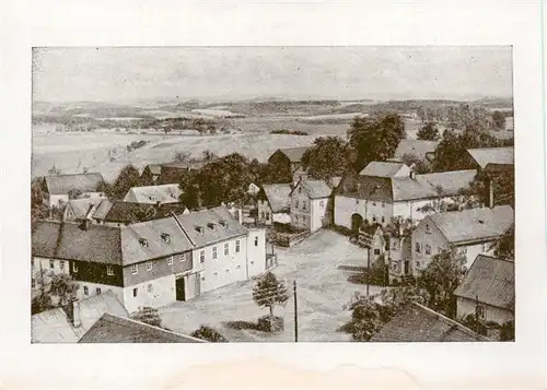 AK / Ansichtskarte  Rodersdorf_Vogtland Blick auf den Dorfplatz Rodersdorf_Vogtland