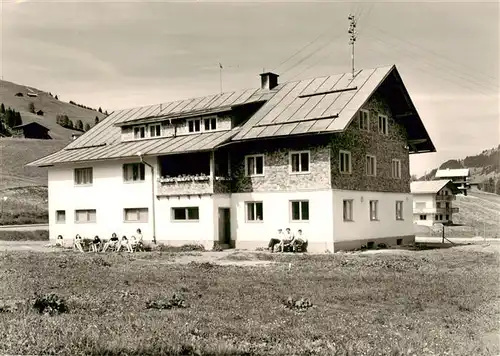 AK / Ansichtskarte  Mittelberg_Kleinwalsertal_AT Alpenwaldheim Schullandheim der Stadt Darmstadt 