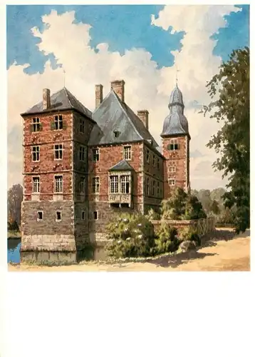 AK / Ansichtskarte 73872596 Berwicke_Welver Haus Nehlen Aquarell 