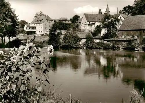 AK / Ansichtskarte  Friedenfels_Oberpfalz_Bayern Ortsmotiv Weiher 