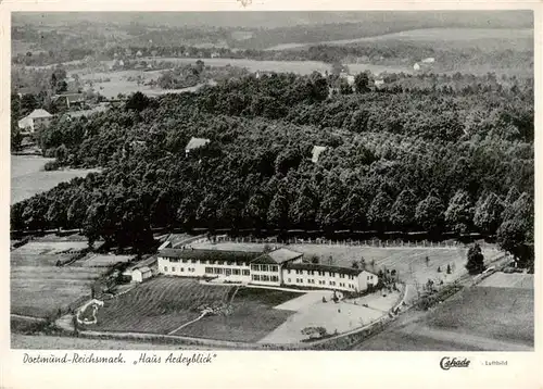 AK / Ansichtskarte  Reichsmark_Dortmund Haus Ardeyblick Fliegeraufnahme 