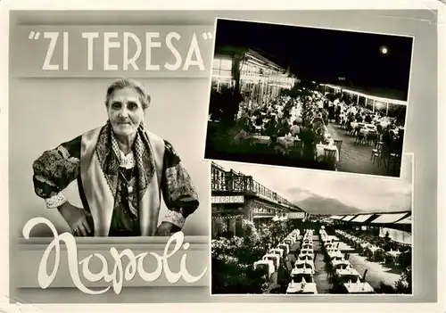 AK / Ansichtskarte  Napoli_Neapel_IT Ristorante Internazionale Zi Teresa 