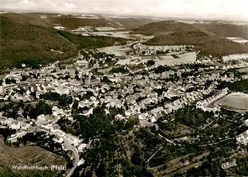 AK / Ansichtskarte  Waldfischbach-Burgalben Fliegeraufnahme Waldfischbach-Burgalben