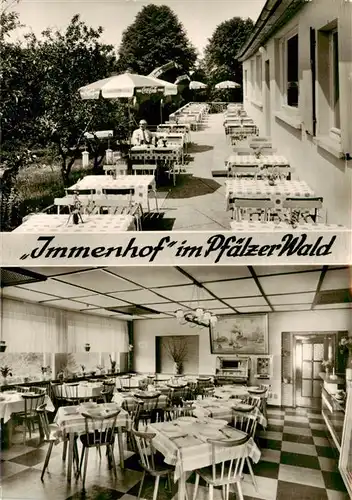 AK / Ansichtskarte 73872672 Trippstadt Terassen-Hotel Immenhof im Pfaelzer Wald Bromsilber Trippstadt