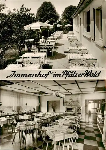 AK / Ansichtskarte  Trippstadt Terassen-Hotel Immenhof im Pfaelzer Wald Bromsilber Trippstadt