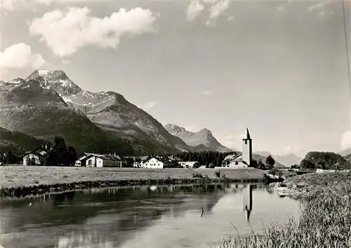 AK / Ansichtskarte  Sils_Baselgia_GR Panorama 