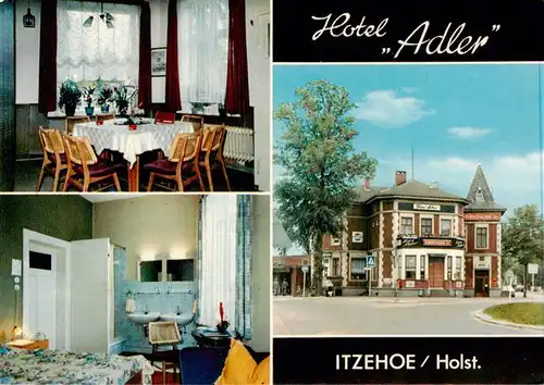 AK / Ansichtskarte 73872724 Itzehoe Hotel Adler Gaststube Zimmer Itzehoe