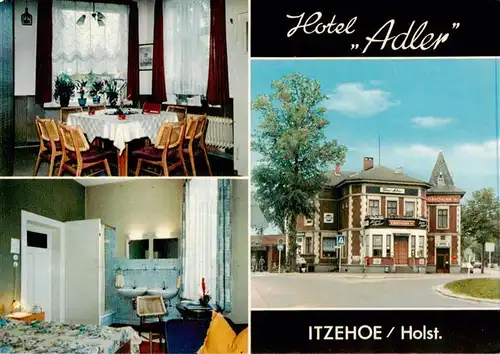 AK / Ansichtskarte  Itzehoe Hotel Adler Gaststube Zimmer Itzehoe