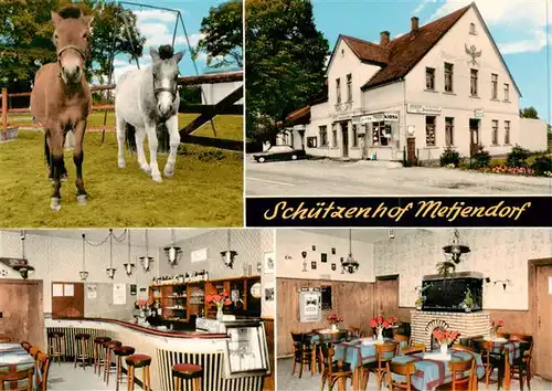 AK / Ansichtskarte  Metjendorf Ponys Schuetzenhof Metjendorf Bar Gaststube Metjendorf