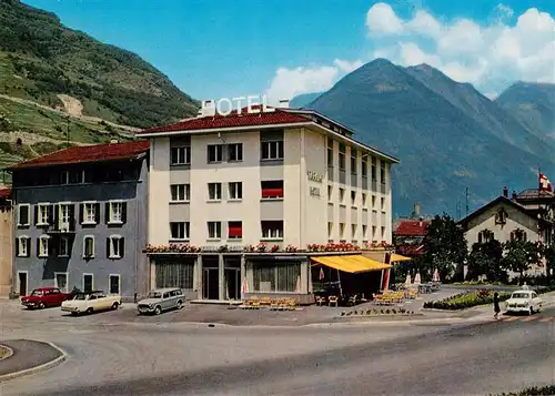 AK / Ansichtskarte  Martigny__Martinaco_VS Parking Hotel 