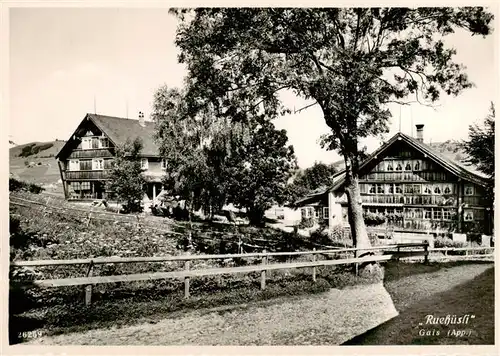 AK / Ansichtskarte  Gais_AR Ruehuesli Gais_AR