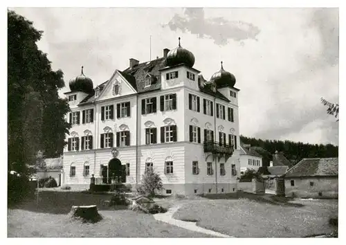 AK / Ansichtskarte  Wollmetshofen_Fischach Johanniterheim Schloss Elmischwang 