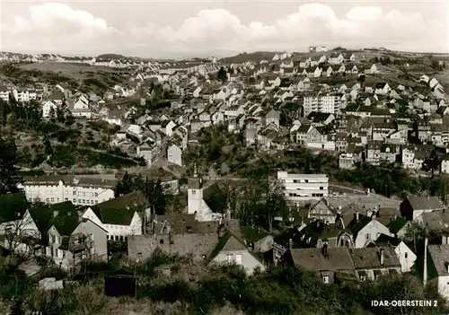 AK / Ansichtskarte  Idar-Oberstein_Jdar-Oberstein Fliegeraufnahme 