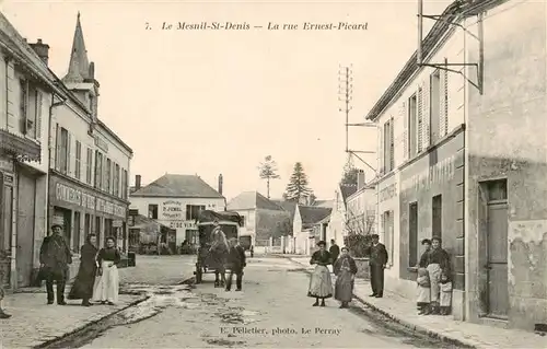 AK / Ansichtskarte  Le_Mesnil-Saint-Denis_78_Yvelines Rue Ernest Picard Feldpost 