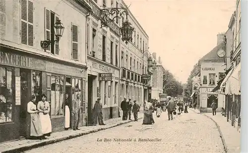 AK / Ansichtskarte  Rambouillet_78_Yvelines Rue Nationale 