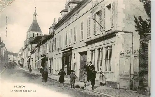 AK / Ansichtskarte  Brienon-sur-Armancon_Bourgogne_89_Yonne Grande Rue 