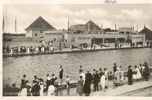 AK / Ansichtskarte  Halberstadt Sommerbadeanstalt Halberstadt