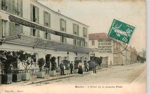 AK / Ansichtskarte  Meulan_78_Yvelines Hôtel de la Grande Pinte 
