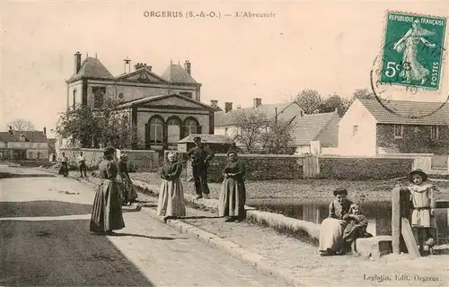 AK / Ansichtskarte  Orgerus_78_Yvelines L Abreuvoir 