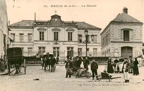 AK / Ansichtskarte  Maule_78_Yvelines La Mairie 