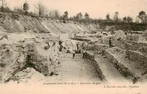 AK / Ansichtskarte  Levy_Saint-Nom-la-Breteche_78_Yvelines Carrières de grès 