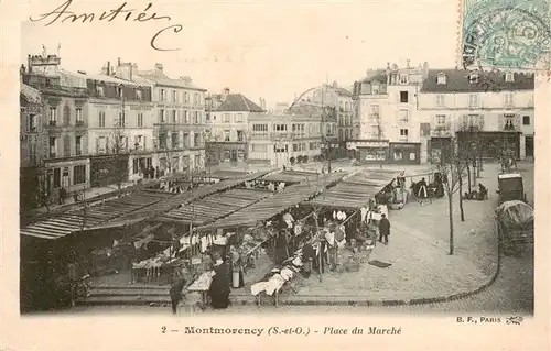 AK / Ansichtskarte  Montmorency_95_Val-d_Oise Place du Marché 