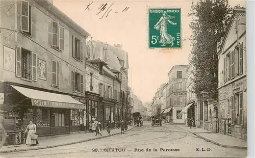 AK / Ansichtskarte  Chatou_78_Yvelines Rue de la Paroisse 