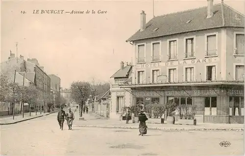 AK / Ansichtskarte  Le_Bourget_93_Seine-Saint-Denis Avenue de la Gare 