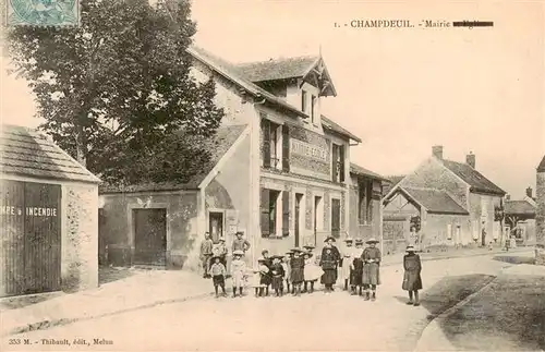 AK / Ansichtskarte  Champdeuil_77_Seine-et-Marne La Mairie 