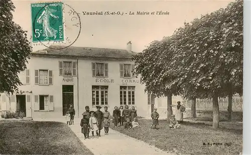 AK / Ansichtskarte  Vaureal_95_Val-d_Oise La Mairie et l Ecole 