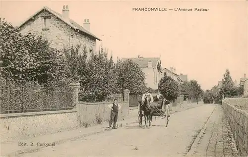 AK / Ansichtskarte  Franconville__95_Val-d_Oise Avenue Pasteur 