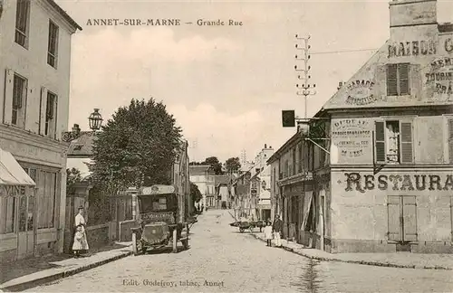 AK / Ansichtskarte  Annet-sur-Marne_77_Seine-et-Marne Grande Rue 