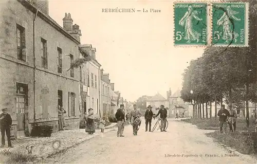 AK / Ansichtskarte  Rebrechien_45_Loiret La Place 