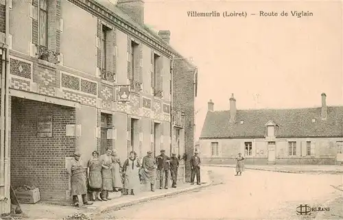 AK / Ansichtskarte  Villemurlin_45_Loiret Route de Viglain 