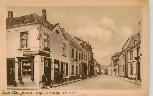 AK / Ansichtskarte  Issum Kapellenerstrasse am Markt Issum