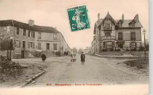 AK / Ansichtskarte  Mauperthuis_77_Seine-et-Marne Route de Coulommiers 