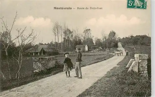 AK / Ansichtskarte  Montevrain_77_Seine-et-Marne Route du Petit Pont 