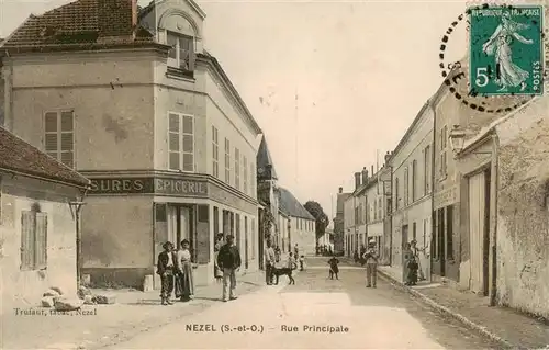AK / Ansichtskarte  Nezel_78_Yvelines Rue Principale 