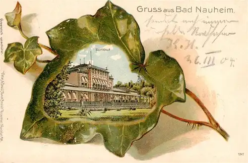 AK / Ansichtskarte  Bad_Nauheim Kurhaus Bad_Nauheim