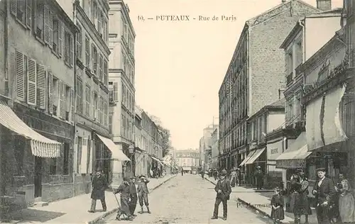 AK / Ansichtskarte  Puteaux_92_Hauts-de-Seine Rue de Paris 