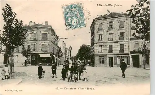 AK / Ansichtskarte  Alfortville_94_Val-de-Marne Carrefour Victor Hugo 
