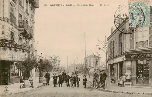 AK / Ansichtskarte  Alfortville_94_Val-de-Marne Rue des Iles 