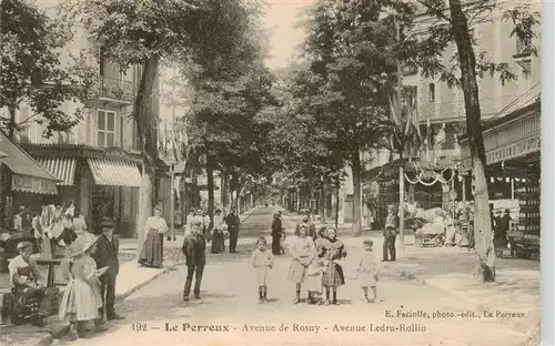 AK / Ansichtskarte  Le_Perreux-sur-Marne_94 Avenue de Rosny Avenue Ledu Rollin 