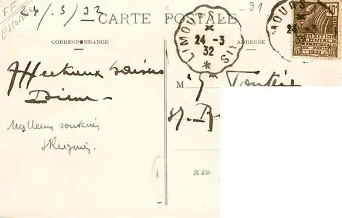 AK / Ansichtskarte  Limours_91_Essonne Route de Chartres Route de Ramboillet 