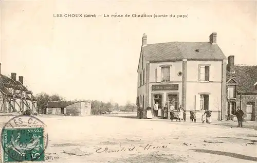 AK / Ansichtskarte  Les_Choux_45_Loiret La route de Chatillon 