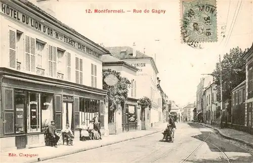AK / Ansichtskarte  Montfermeil_93_Seine-Saint-Denis Rue de Gagny 