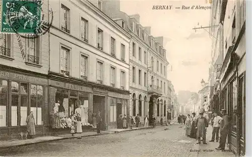 AK / Ansichtskarte  Bernay_27_Eure Rue d'Alencon 