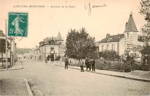 AK / Ansichtskarte  Laroche-Migennes_89_Yonne Avenue de la Gare 