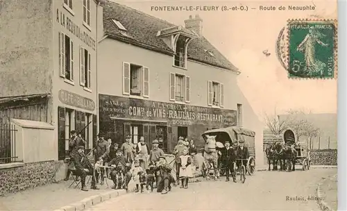 AK / Ansichtskarte  Fontenay_-le-Fleury_78_Yvelines Route de Neauphle 