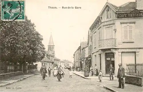 AK / Ansichtskarte  Thaon-les-Vosges_88 Rue de la Gare 